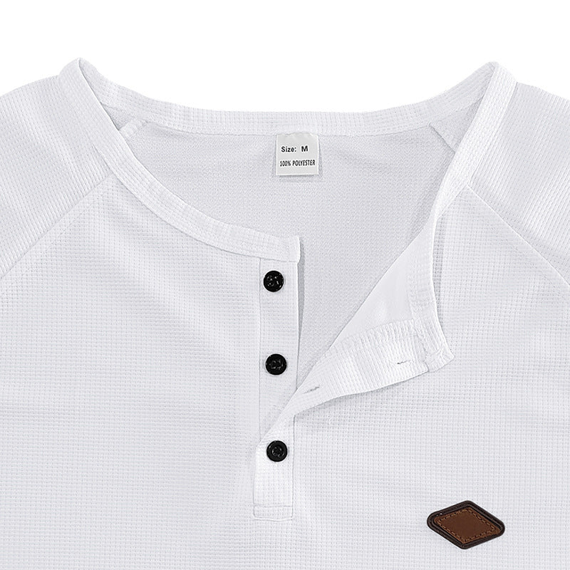 Men's Button Front Shirt - Wrinkle Resistant for Travel & Work