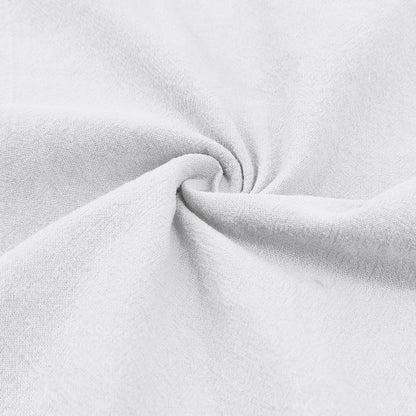 Men's Linen Button Down Shirt - Casual Slim Fit with Chest Pocket for Beach & Vacation