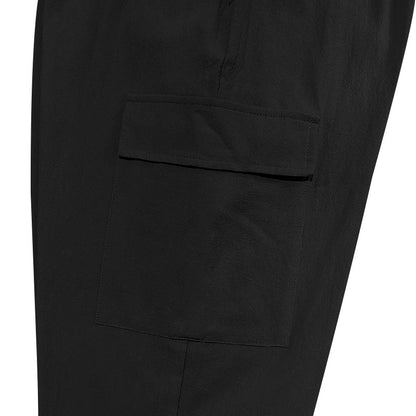 Men's Casual Linen Pants Elastic Waist Drawstring Beach Summer Pants  Linen Pants