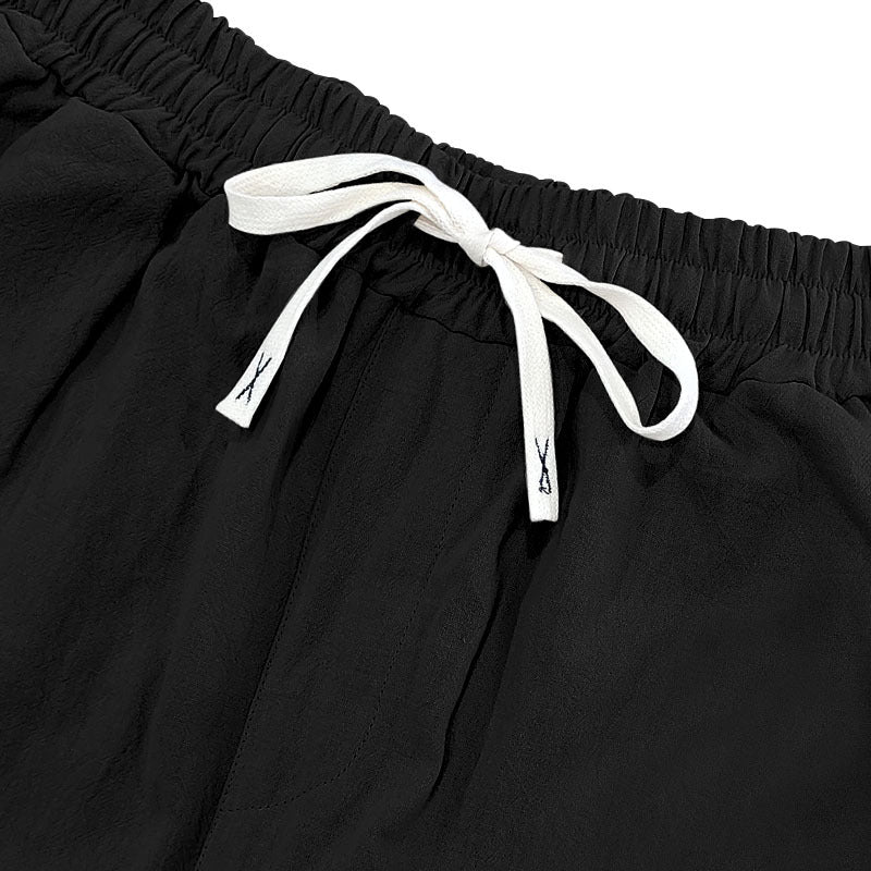 New men's loose linen casual wide-leg trendy beach sports all-season breathable trousers