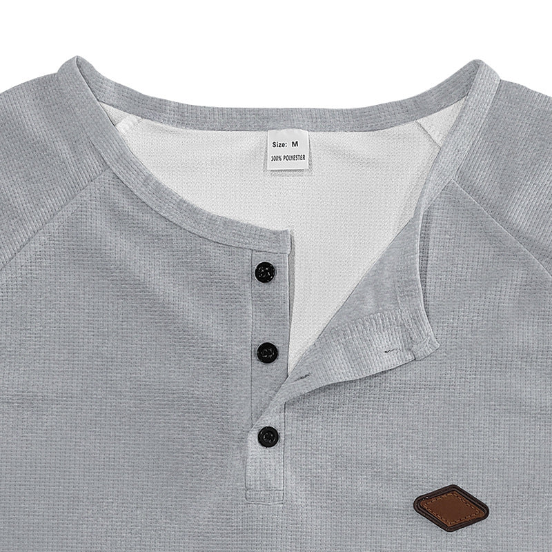 Men's Button Front Shirt - Wrinkle Resistant for Travel & Work