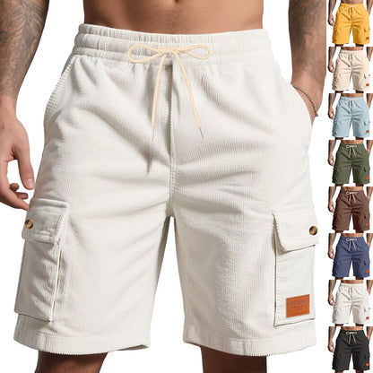 Linen breathable wide-leg pants men's summer and autumn thin loose sports loose straight casual trousers men