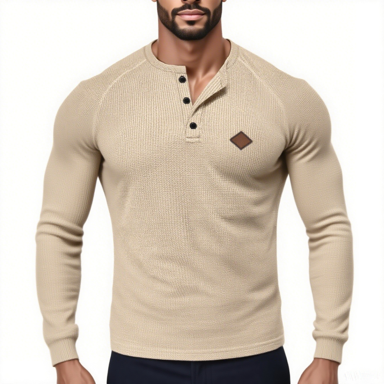 Men's Button Front Shirt - Wrinkle Resistant for Travel & Work