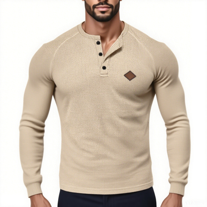 Men's Button Front Shirt - Wrinkle Resistant for Travel & Work